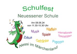 Schulfest Flyer